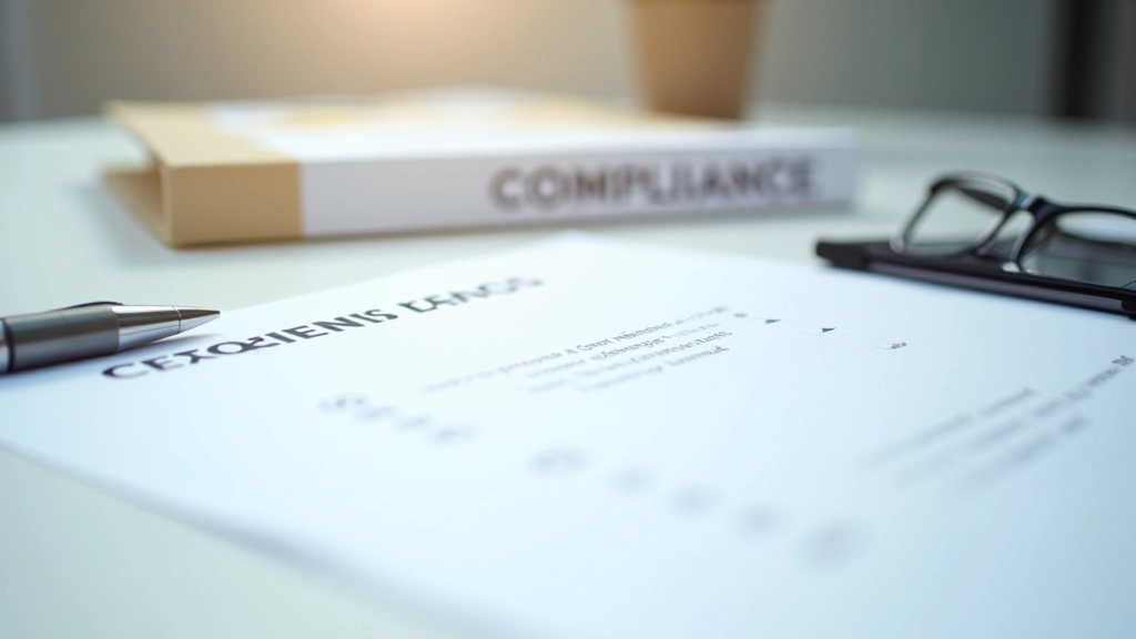 Organized financial documents and compliance records properly filed and documented for audit purposes
